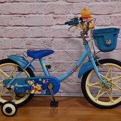Tサイクル18型 ディズニー くまのプーさん 新古 幼児用自転車...