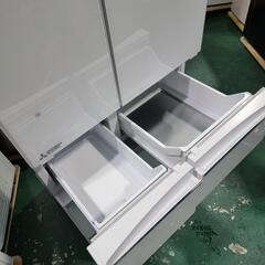 🙇‍♂️060612売約済み❌5821-2‼️配送設置は無料🙌‼️クリーン朝どれ野菜室✨三菱 470L 6ドア 冷蔵庫 自動製氷付き