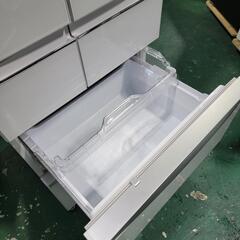 🙇‍♂️060612売約済み❌5821-2‼️配送設置は無料🙌‼️クリーン朝どれ野菜室✨三菱 470L 6ドア 冷蔵庫 自動製氷付き