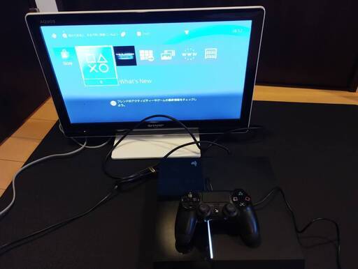 PS4 ＋モニターセット　（プレイステーション4＋AQUOS）