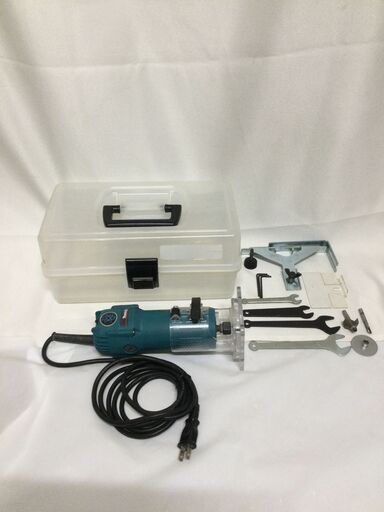 【北見市発】マキタ MAKITA トリマ 3707FC 2013年製 木工 DIY 加工 溝掘り 面取り エッジ処理 精密 作業 (D5700wY)