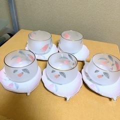 【新品未使用】　冷茶グラス 5個セット