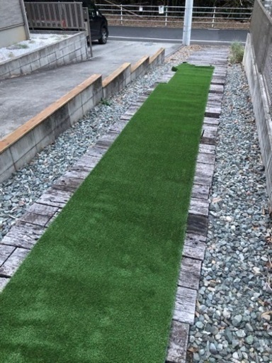 人工芝 3枚 5メートルx1メートル