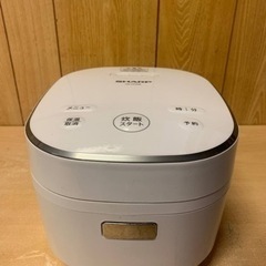 シャープ　ジャー炊飯器　KS-CF05B-W