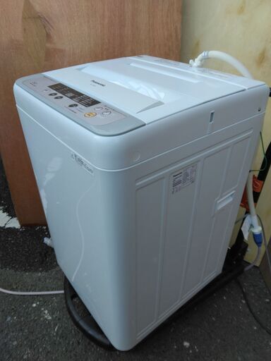 世田谷区近辺配送可能　 Panasonic 全自動洗濯機 5kg シルバー NA-F50B8-S　2015年製