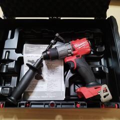 新品】ミルウォーキー 135Nmコードレス電動振動ドリル(本体・ケース