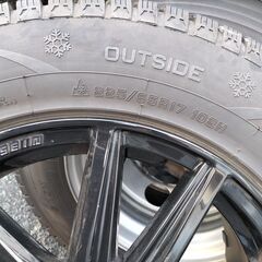 日産車のsuvで使用していました　ホイール＆タイヤ