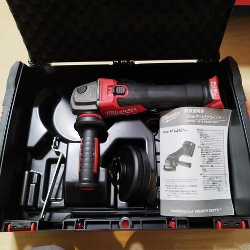 【新品】ミルウォーキー M18FUEL100MM 充電式 コードレス ディスクグラインダー M18FSAG100X-0X0JP