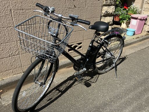 電動アシスト自転車　26インチ　黒
