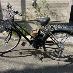 電動アシスト自転車　26インチ　黒