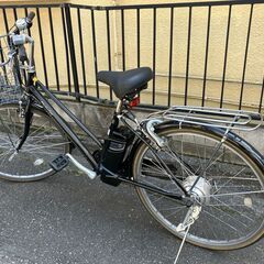 電動アシスト自転車　26インチ　黒