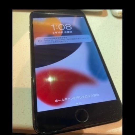 【美品・バッテリー交換済】iPhone7 PLUS本体　Sim Free ブラック128G