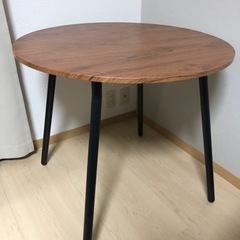 テーブル　ダイニングテーブル　円形　椅子セット