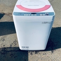 シャープ 全自動電気洗濯機 ES-GE60R-P