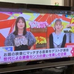 HITACHI 42インチプラズマテレビ　