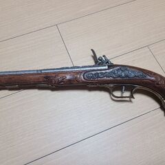 【レトロ】古式銃　オブジェ レプリカ モデルガン アンティーク銃　玩具