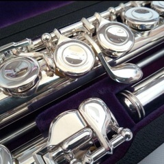 三響　フルート　頭部管銀製　エチュード