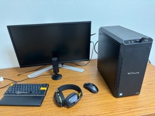 本日出品最終日!!ゲーミングPC＆周辺機器セット