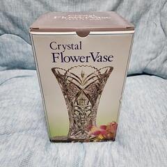Crystal FlowerVase クリスタル花器 24%Pb...