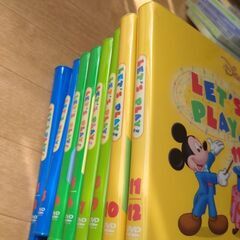 ディズニー英語システム教材　レッツプレイ DVD 