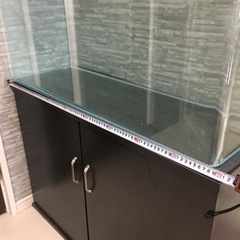 水槽1式セットと水槽台90cm 