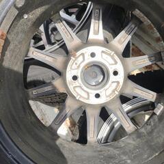 岩手　盛岡　アルミ　2019年 31週　85 60 R15 84Q　スタッドレス-87i1 Y.A.R.N ヤーン 再構築 リメイク デニムジャケット 刺繍 LEE  表記無し M相当 インディゴ