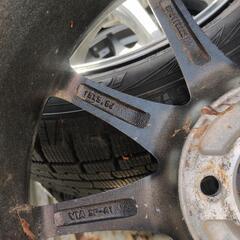 岩手　盛岡　アルミ　2019年 31週　85 60 R15 84Q　スタッドレス-87i1 Y.A.R.N ヤーン 再構築 リメイク デニムジャケット 刺繍 LEE  表記無し M相当 インディゴ