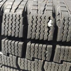 岩手　盛岡　アルミ　2019年 31週　85 60 R15 84Q　スタッドレス-87i1 Y.A.R.N ヤーン 再構築 リメイク デニムジャケット 刺繍 LEE  表記無し M相当 インディゴ