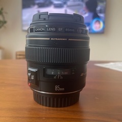 【美品】Canon EF85 F1.8 レンズ　単焦点　フルサイ...