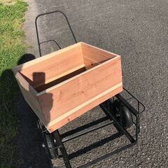 ミニリヤカー　軽トラ市　フリーマーケット　部品交換会　買い物　ショッピングカート　キャンプ、アウトドア