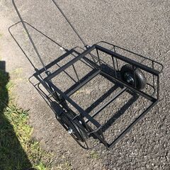 ミニリヤカー　軽トラ市　フリーマーケット　部品交換会　買い物　ショッピングカート　キャンプ、アウトドア