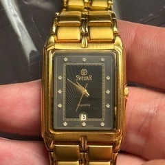 腕時計　22k金GOLD PLATED 動作品