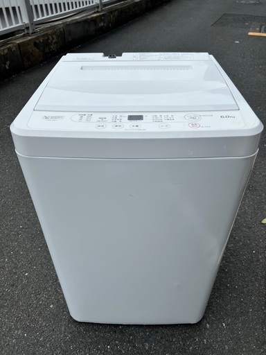 (ジ16)SALE‼️¥12,100(税込み) YAMADA SELECT 全自動電気洗濯機 6kg 2021年製