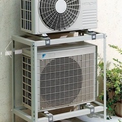 室外機カバー　2段置き