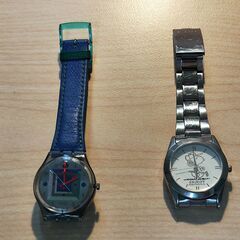 【受け渡し決定】スヌーピーの腕時計、SWATCHの腕時計