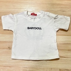 【極美品】 BABYDOLL ベビードール 90サイズ 半袖