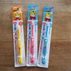 【お取引き中】子ども用歯ブラシ　3本
