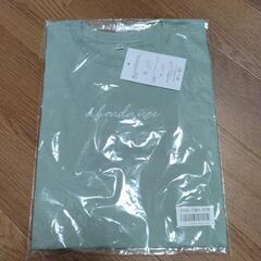 新品·キッズ用半袖プリントTシャツ 130~140·くすみグリーン