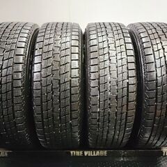 【GOODYEAR ICENAVI SUV 225/65R17】スタッドレス【INTER MILANO VEX 17インチ 7J5HPCD114.3+38】19年製 バリ溝 ハリアー RAV4等　(KTN049) 