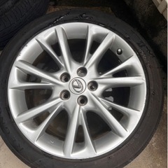 レクサス（LEXUS）HS250H前期バージョンS純正アルミ タイヤ&ホイール4個セット