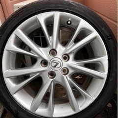 レクサス（LEXUS）HS250H前期バージョンS純正アルミ タイヤ&ホイール4個セット