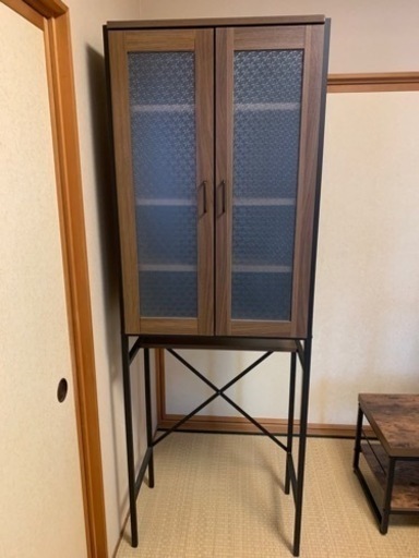 (8月中処分予定)食器棚　カップボード　ゴミ箱上収納