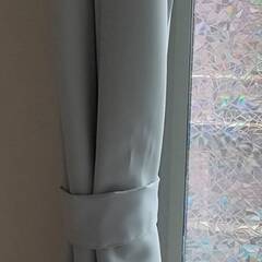 遮光一級カーテン 巾100x高220cm2枚組 断熱 保温 