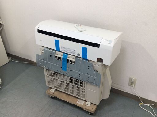 （5/9受渡済）YJT8767『安心30日間保証付』【FUJITSU/富士通 6畳用エアコン】美品 2020年製 ノクリア AS-B22K-W 家電 冷暖房 単相100V