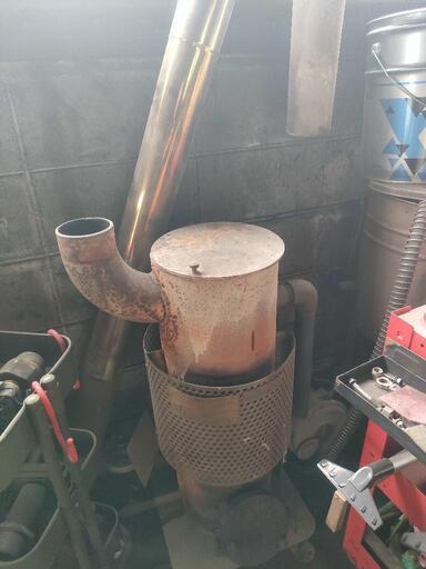 廃油ストーブ