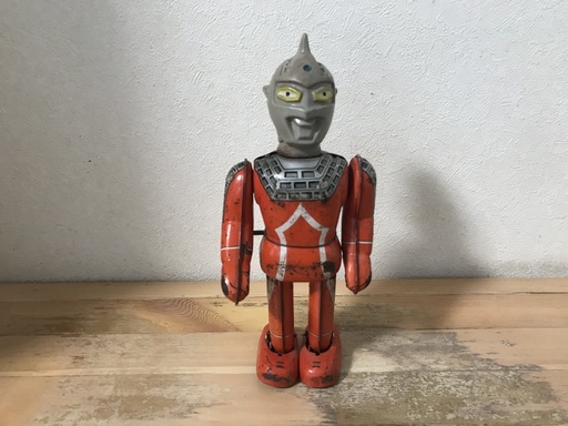 ウルトラセブン 当時物ブリキ ゼンマイロボット