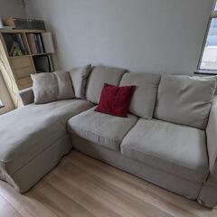 【取引決定済み】家具 ソファ 3人掛けソファ IKEA ソファベッド