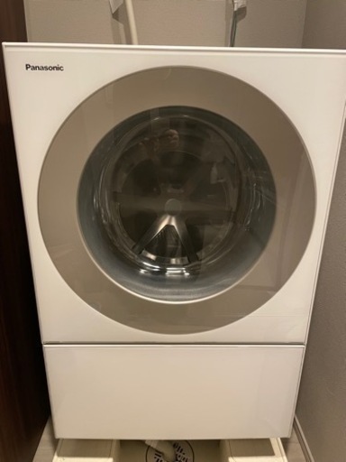 パナソニック｜Panasonic  ドラム式洗濯乾燥機 Cuble（キューブル） シルバーグレー NA-vg720l /洗濯7.0kg /乾燥3.5kg /ヒーター乾燥(排気タイプ) /左開き