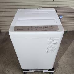 【売却済】Panasonic 全自動洗濯機  5kg NA-F5...