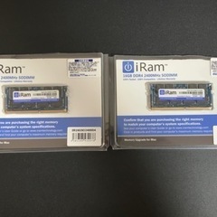 iRam メモリ 16GB ２枚セット 計32GB